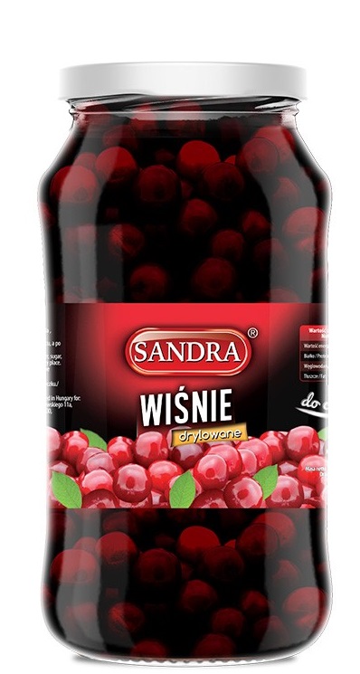 SANDRA Wiśnie drylowane