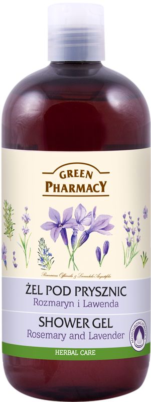 GREEN PHARMACY Żel pod prysznic Rozmaryn i Lawenda