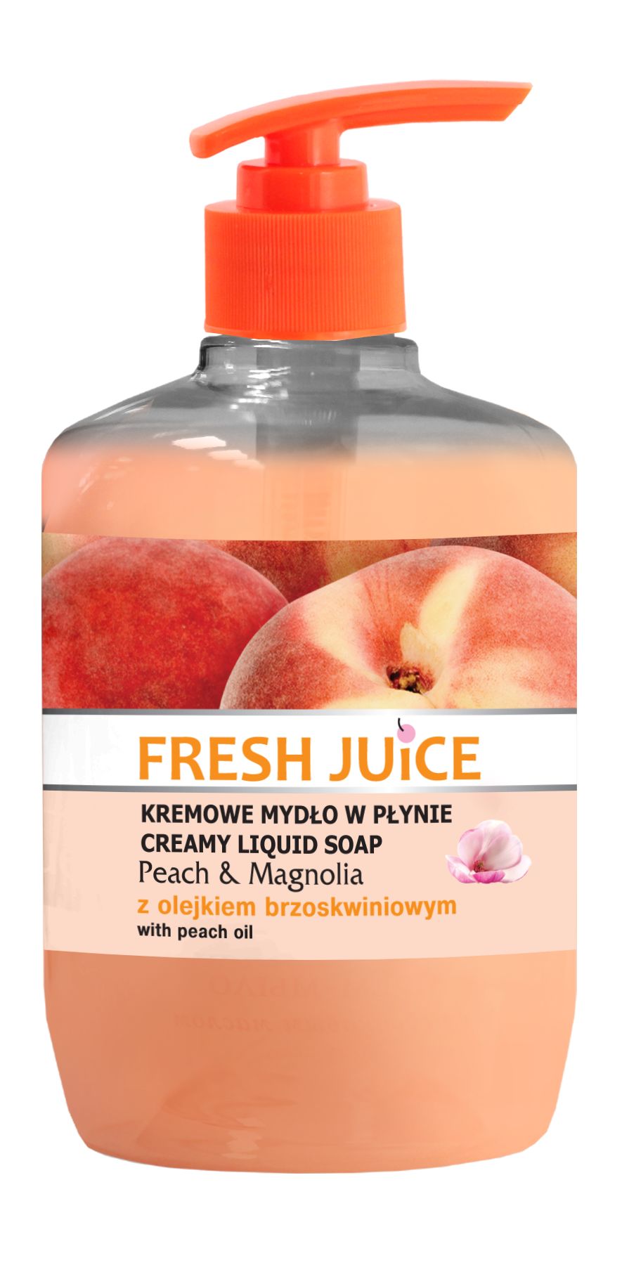 FRESH JUICE Kremowe mydło w płynie Brzoskwinia & Magnolia