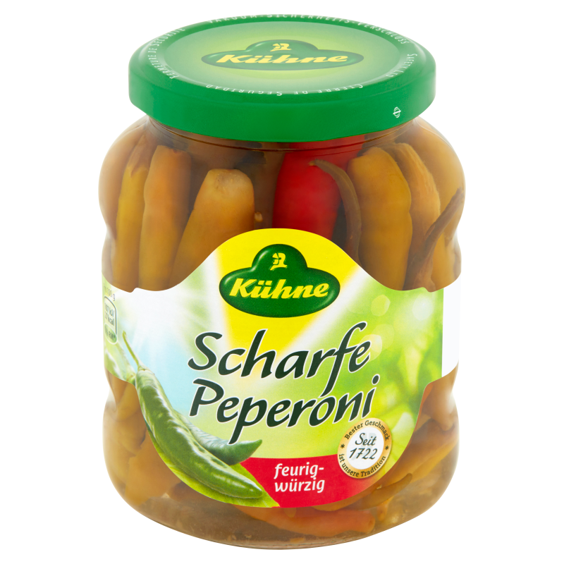 KUHNE Papryczki Pepperoni ostre