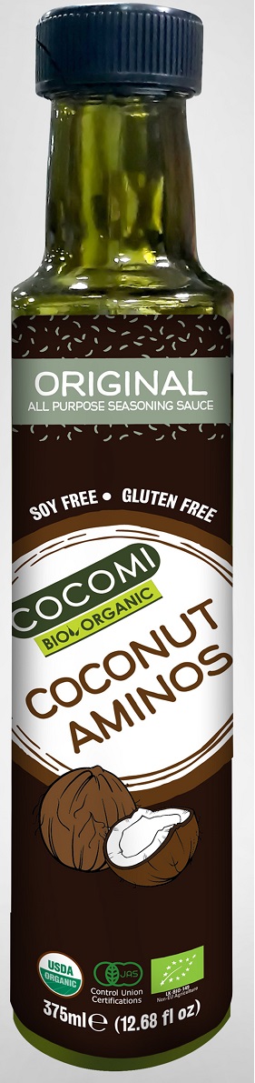 COCOMI Sos kokosowy aminos bezglutenowy BIO (zamiennik sosu sojowego)