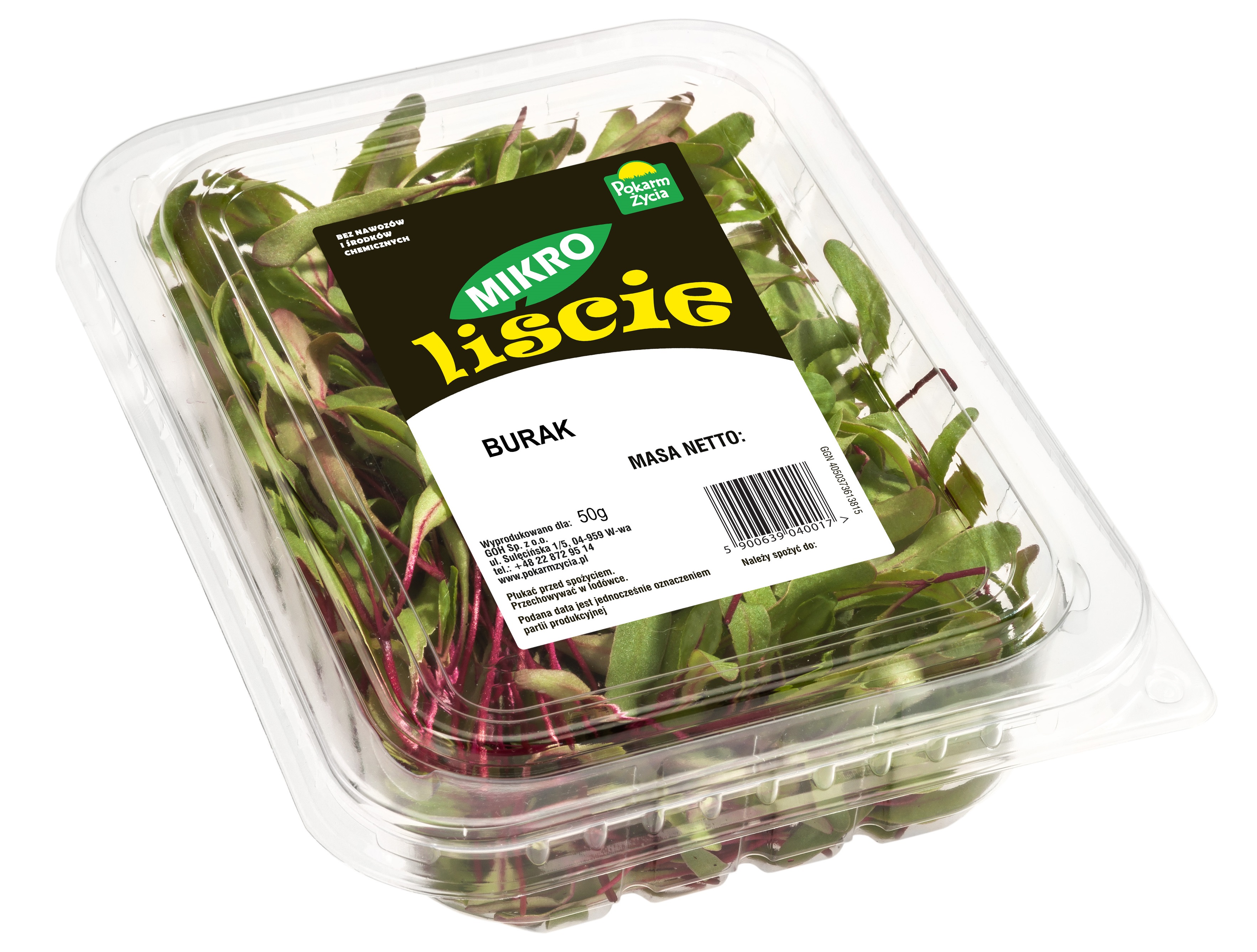 POKARM ŻYCIA MIKRO liście - Burak