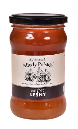 MIODY POLSKIE Miód nektarowo-spadziowy (leśny)
