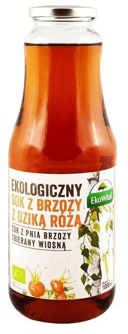 EKO WITAL Sok z brzozy z dziką różą BIO