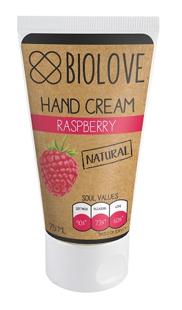 BIOLOVE Krem do rąk Malina