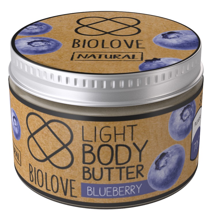 BIOLOVE Lekkie masło do ciała Borówka