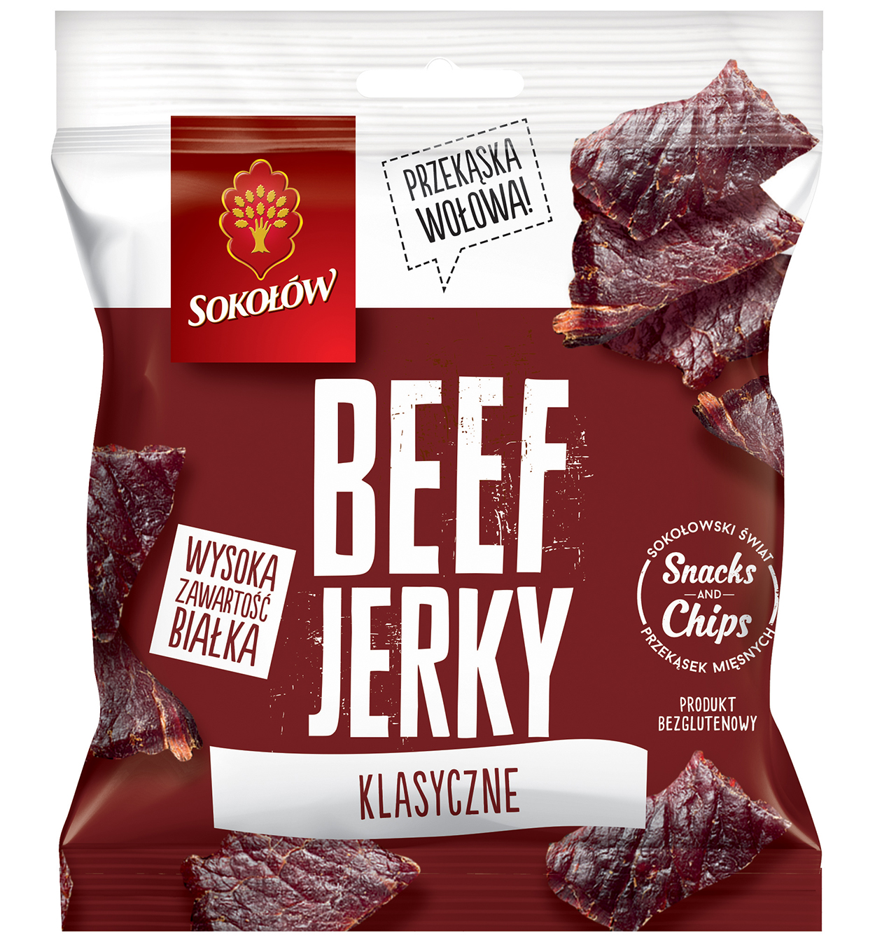 SOKOŁÓW Beef jerky klasyczne