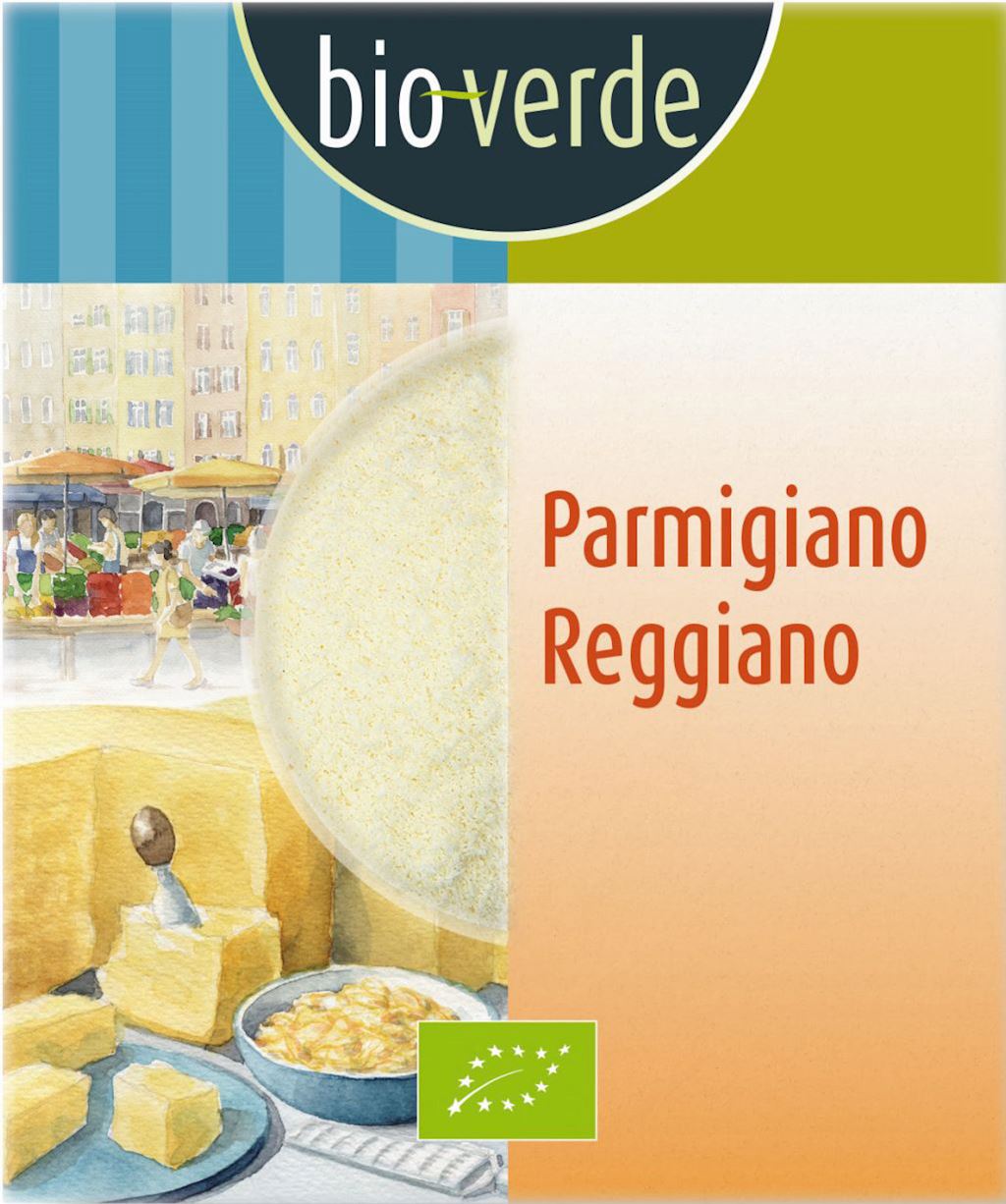 BIO VERDE Ser Parmigiano Reggiano (tarty) BIO