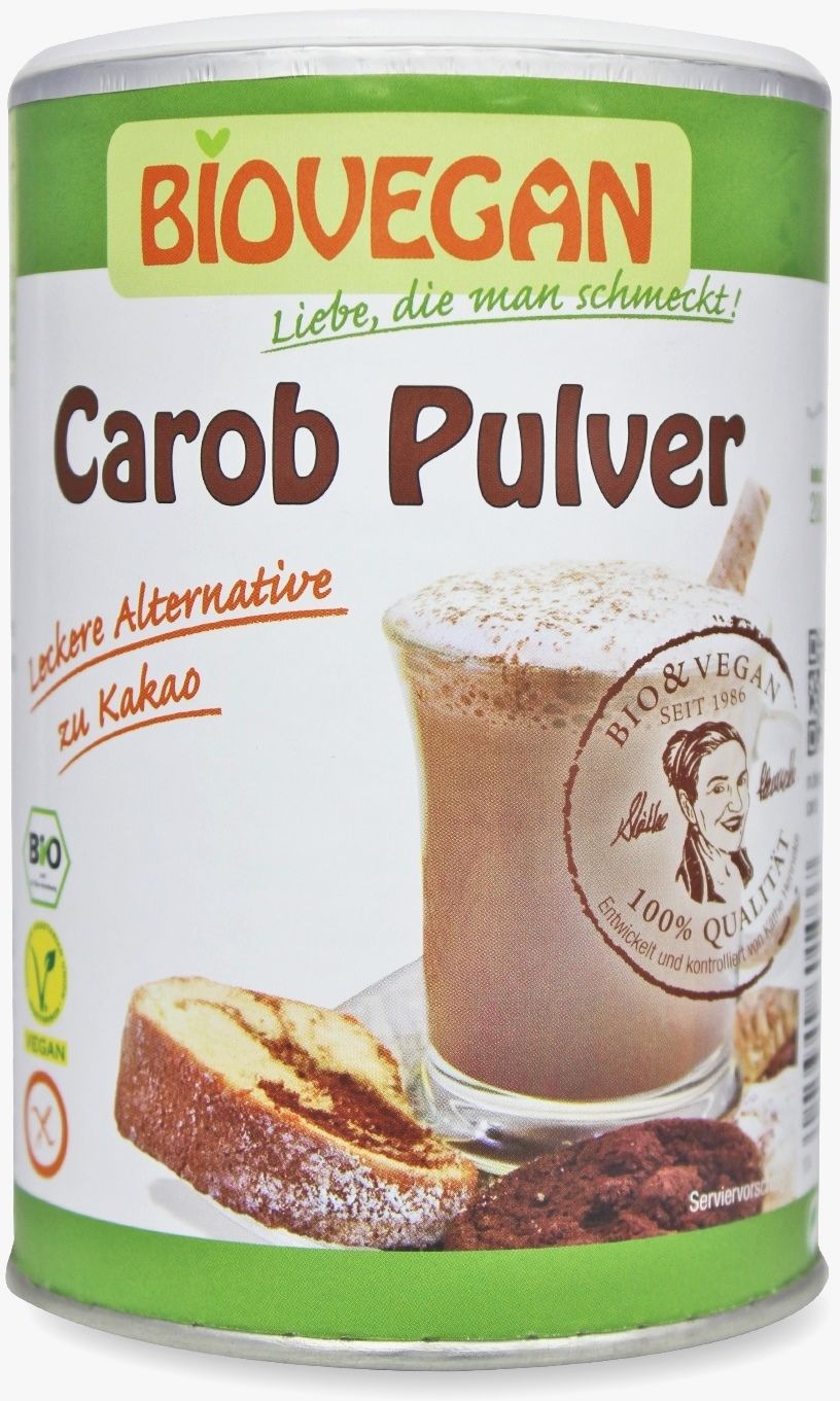BIOVEGAN Karob w proszku bezglutenowy BIO