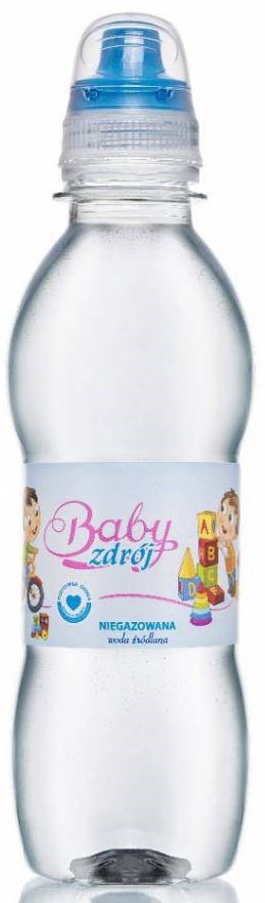 BABY ZDRÓJ BOY Woda źródlana niegazowana