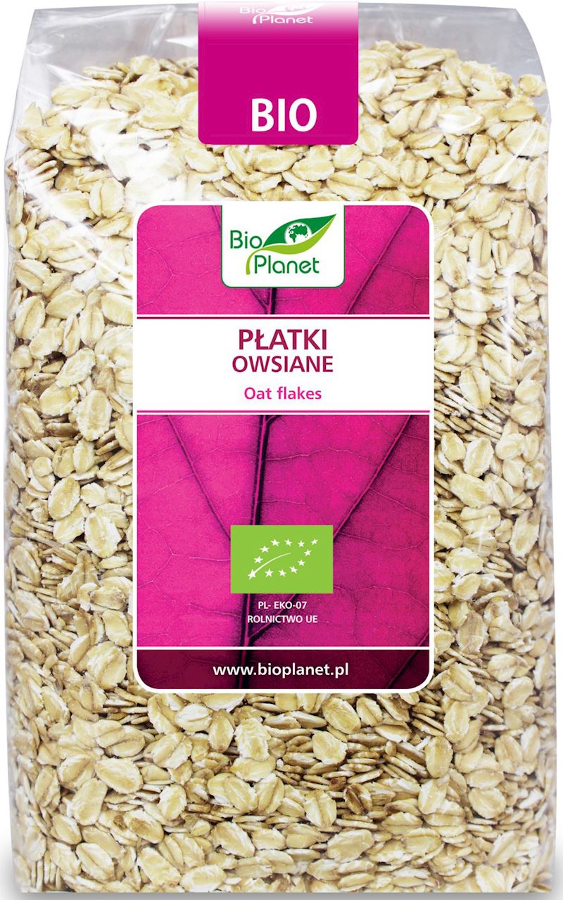 BIO PLANET Płatki owsiane BIO