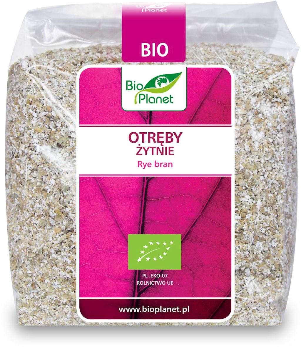 BIO PLANET Otręby żytnie BIO