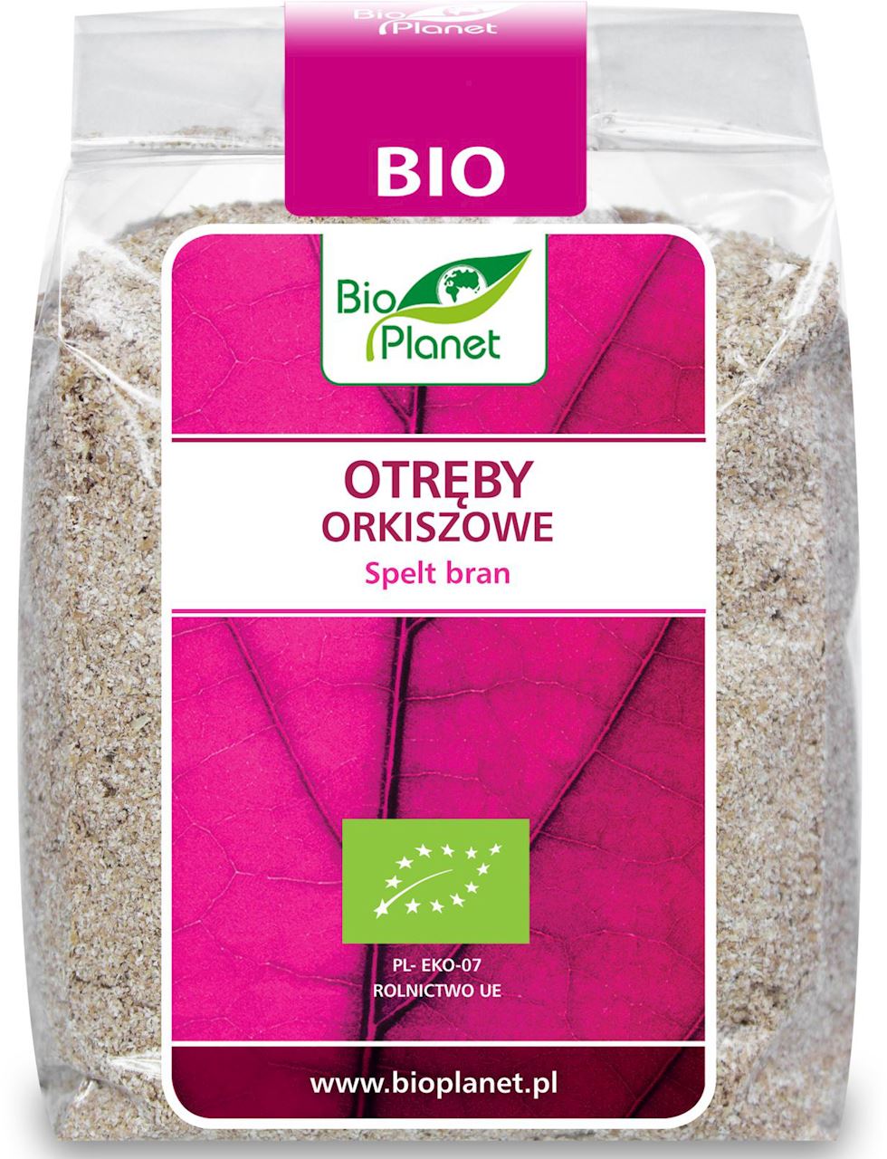 BIO PLANET Otręby orkiszowe BIO