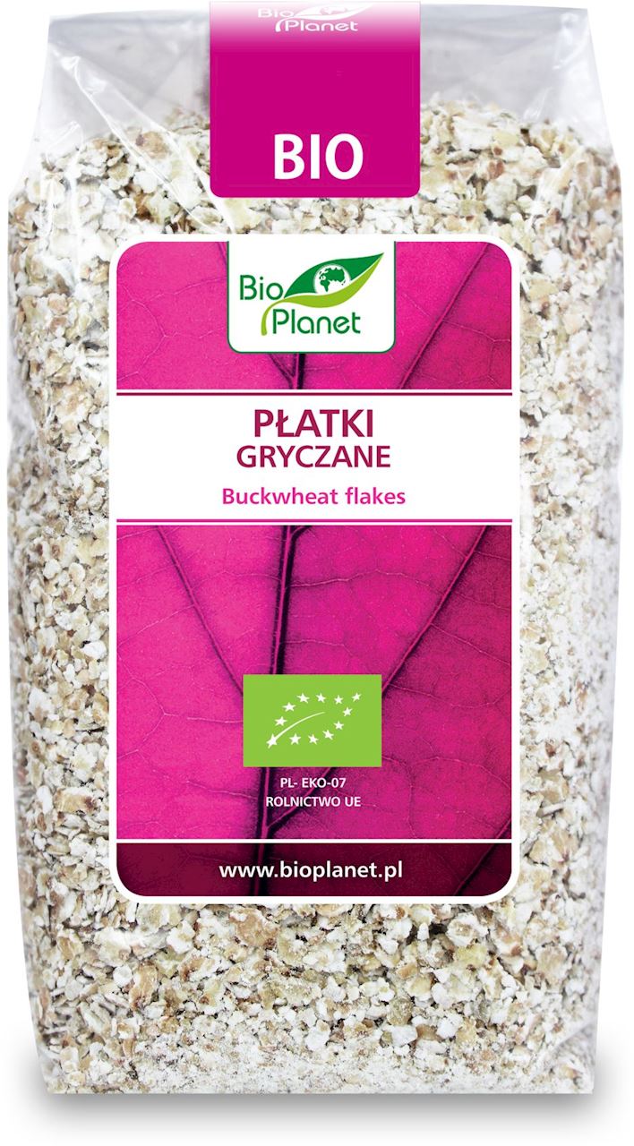 BIO PLANET Płatki gryczane BIO