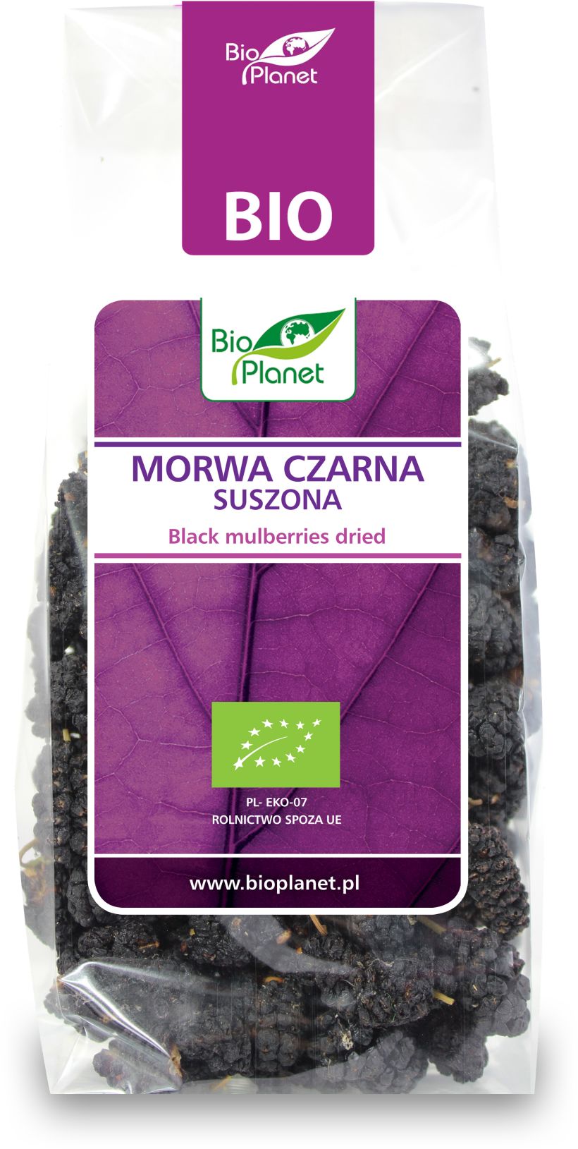 BIO PLANET Morwa czarna suszona BIO
