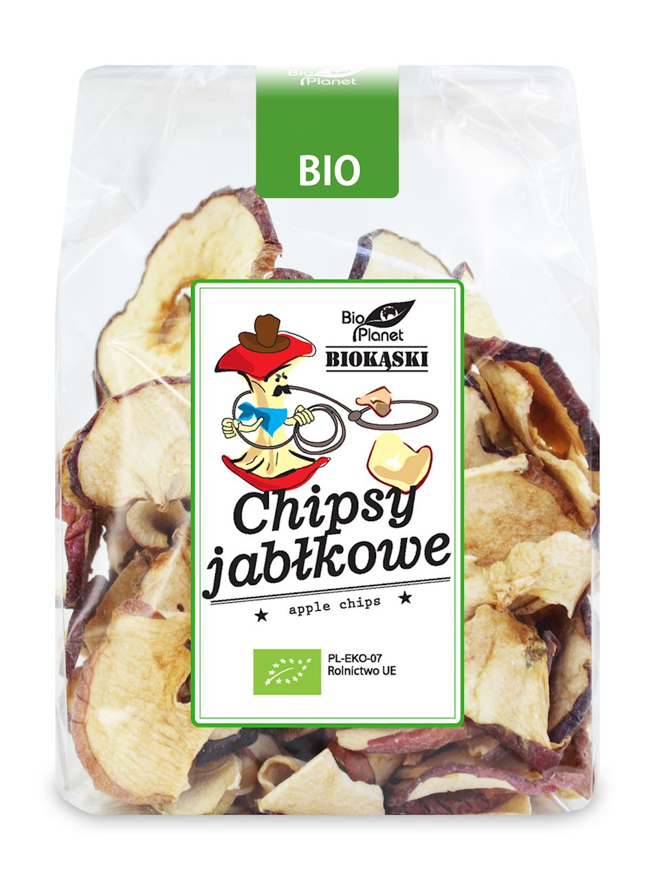 BIO PLANET Chipsy jabłkowe BIO