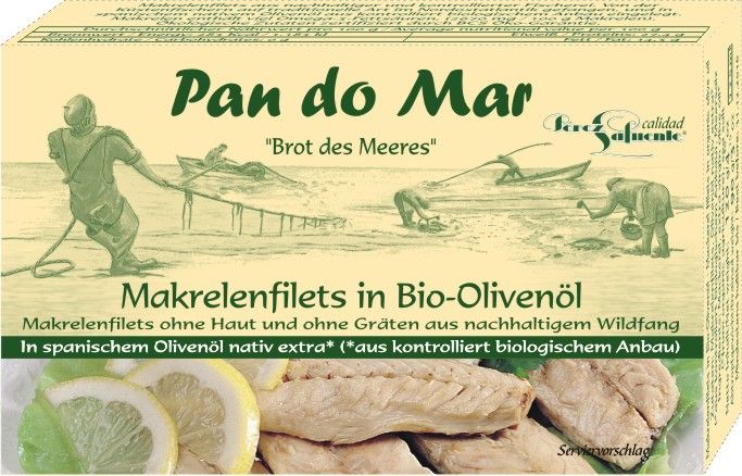 PAN DO MAR Makrela w BIO oliwie z oliwek