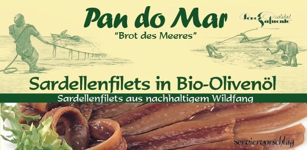 PAN DO MAR Anchois (sardele) w BIO oliwie z oliwek
