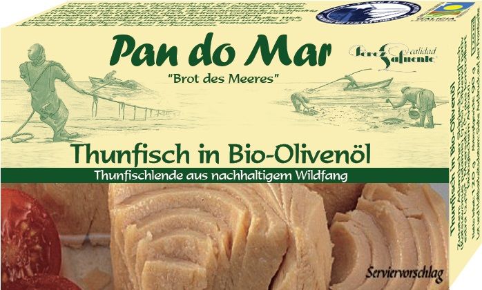 PAN DO MAR Tuńczyk w BIO oliwie z oliwek
