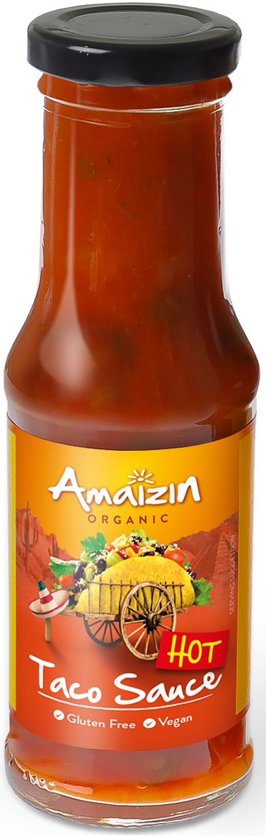 AMAIZIN Sos do Taco ostry bezglutenowy BIO