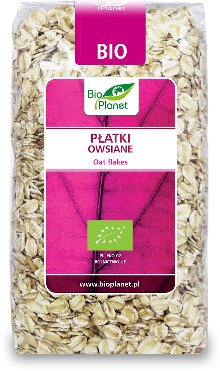 BIO PLANET Płatki owsiane BIO