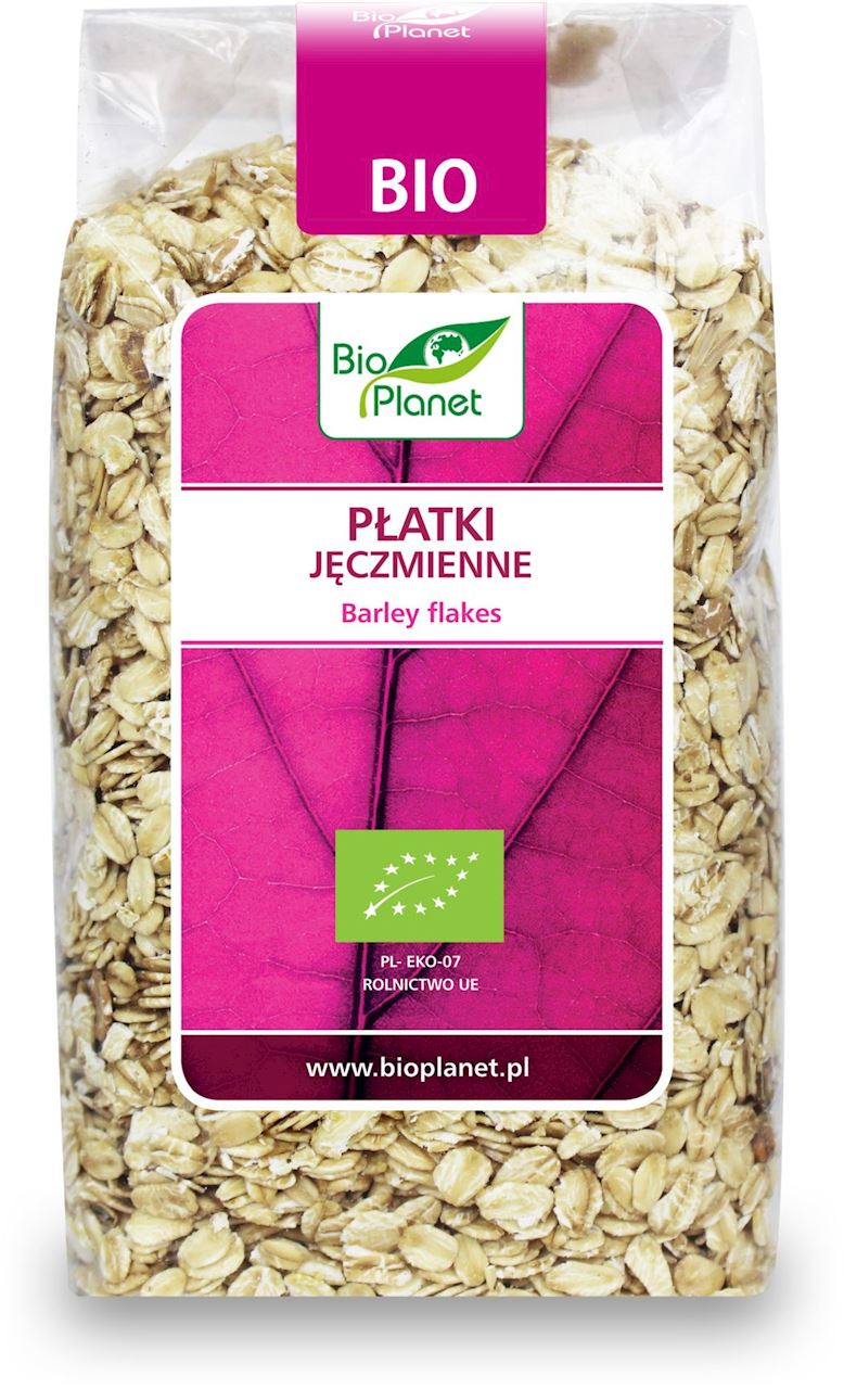 BIO PLANET Płatki jęczmienne BIO