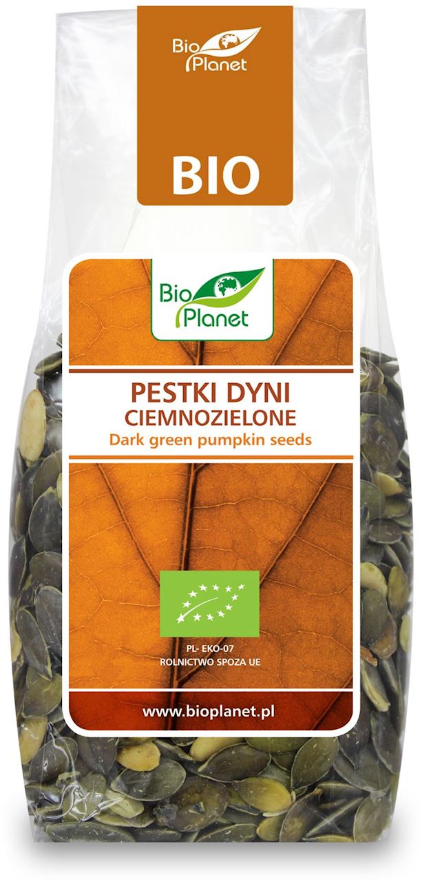BIO PLANET Pestki dyni ciemnozielone BIO
