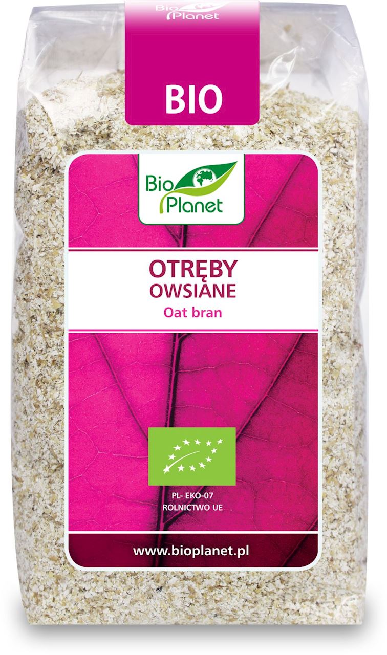 BIO PLANET Otręby owsiane BIO