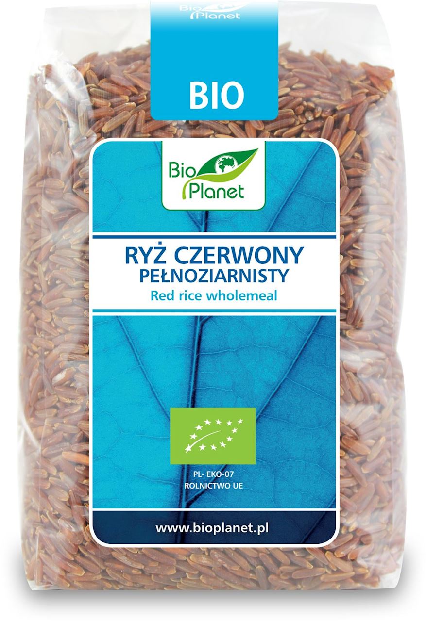 BIO PLANET Ryż czerwony pełnoziarnisty BIO