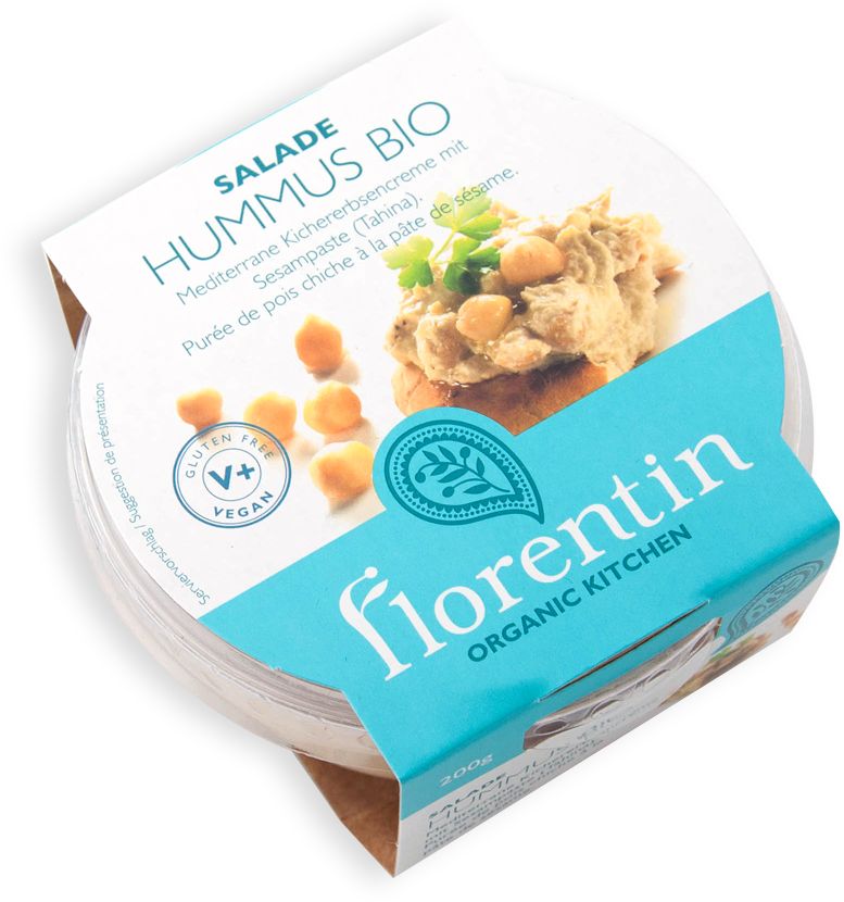 FLORENTIN Hummus naturalny bezglutenowy BIO