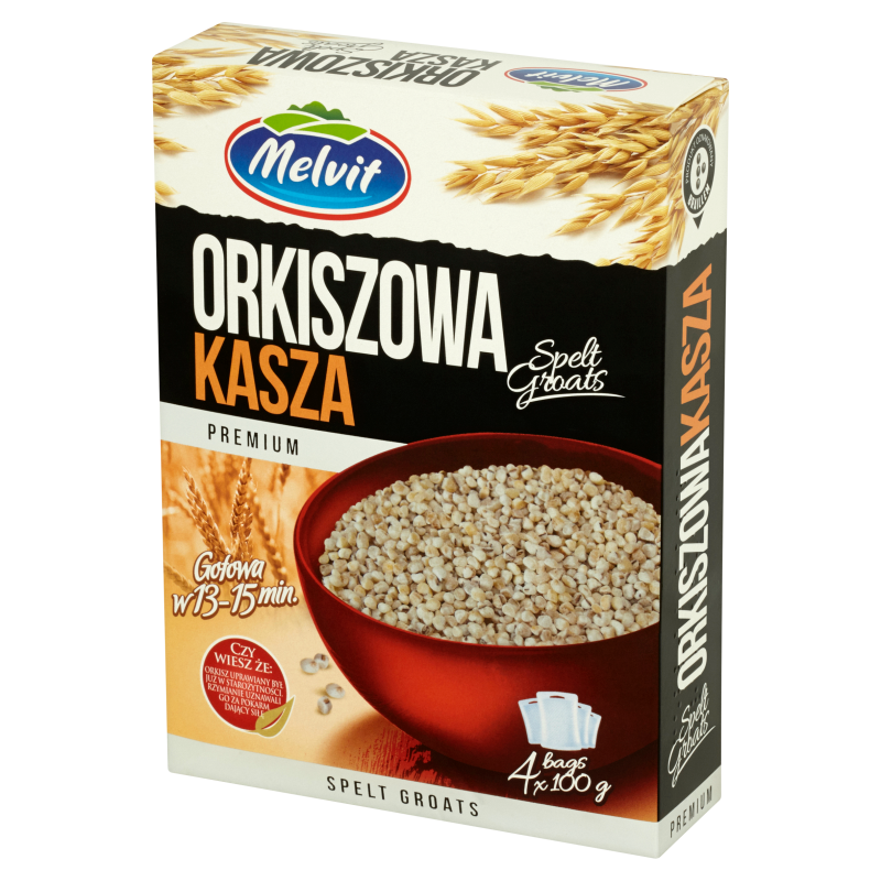 MELVIT Kasza orkiszowa (4x100g) frisco.pl