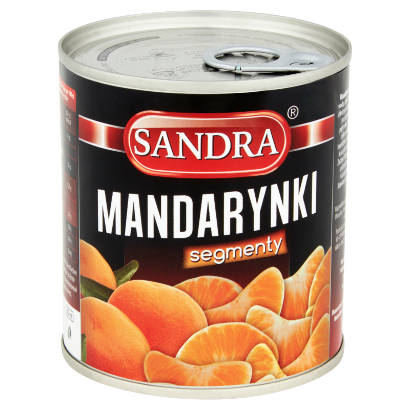 SANDRA Mandarynki w lekkim syropie