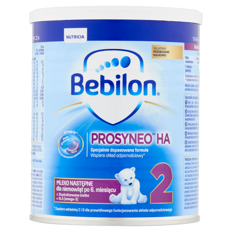 BEBILON PROSYNEO HA 2 ProExpert Mleko następne dla niemowląt po 6 miesiącu