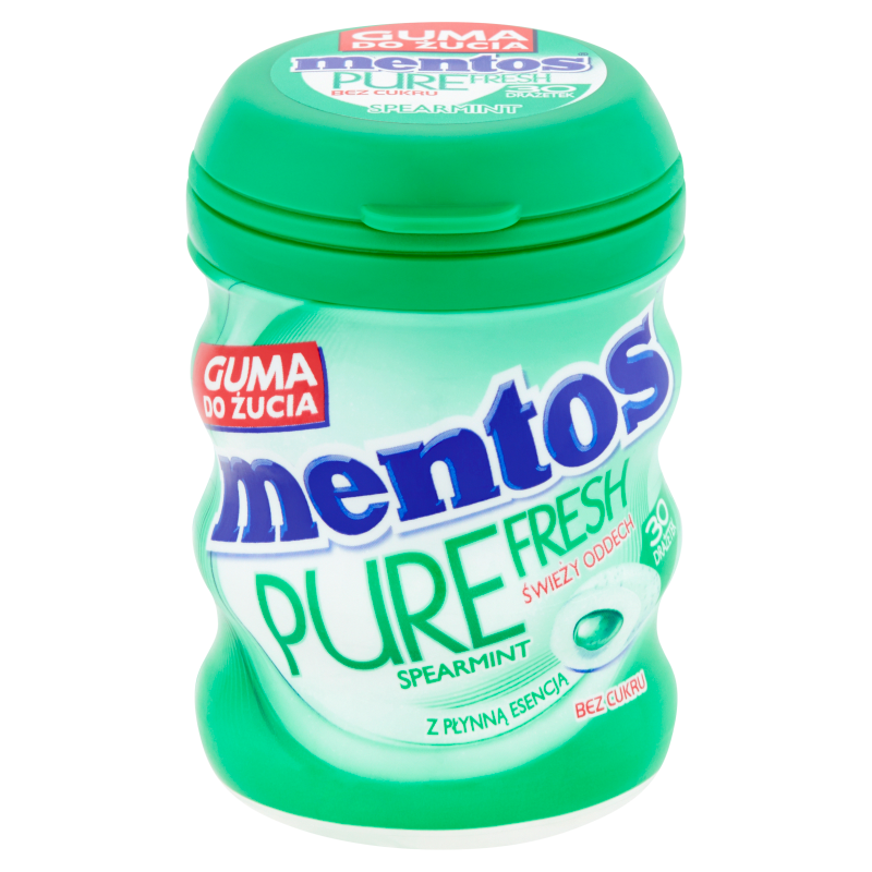 Mentos Pure Fresh Guma Do żucia Bez Cukru Spearmint 60mg 3191