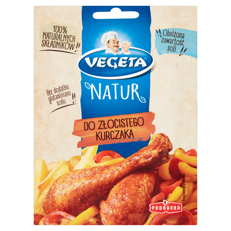 VEGETA NATUR Przyprawa do złocistego kurczaka frisco.pl