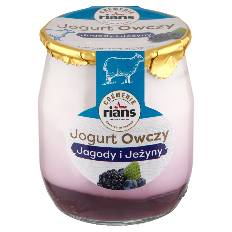RIANS Jogurt owczy jagoda, jeżyna frisco.pl