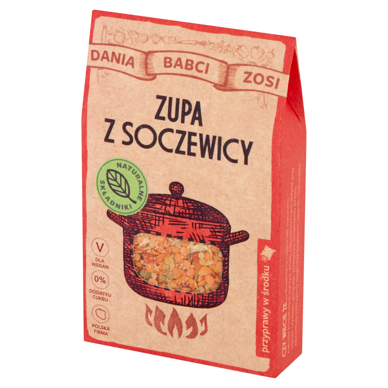 DANIA BABCI ZOSI Zupa z soczewicy