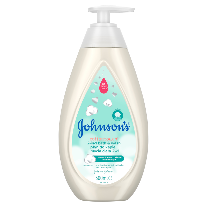 JOHNSONS® Cottontouch Płyn do kąpieli i mycia ciała 2w1