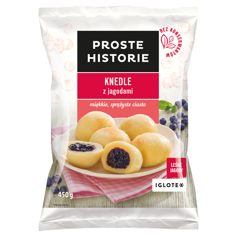 PROSTE HISTORIE Knedle z jagodami