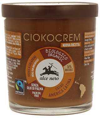 ALCE NERO Krem orzechowo-czekoladowy BIO