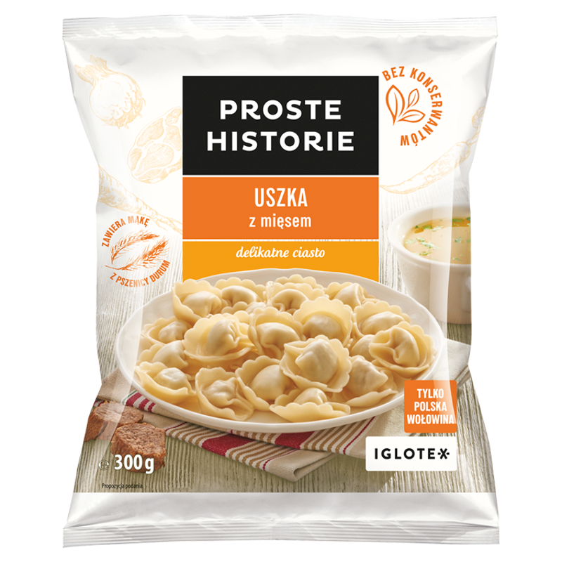 PROSTE HISTORIE Uszka z mięsem