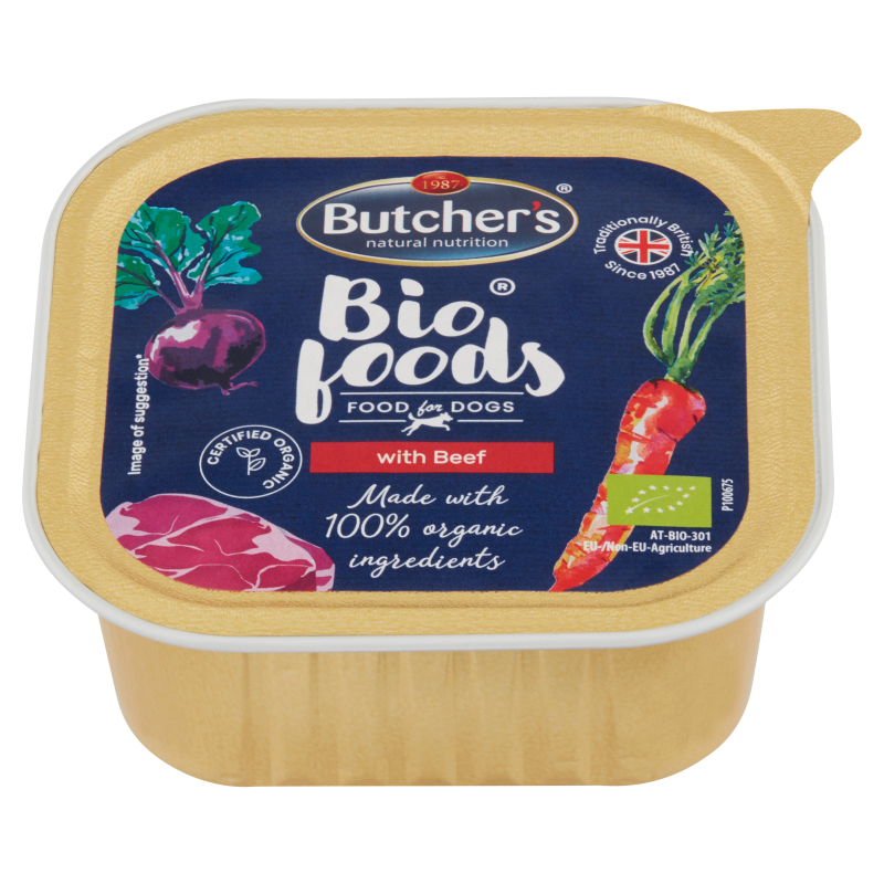 BUTCHER'S Bio Foods Karma dla psa z wołowiną i cielęciną BIO