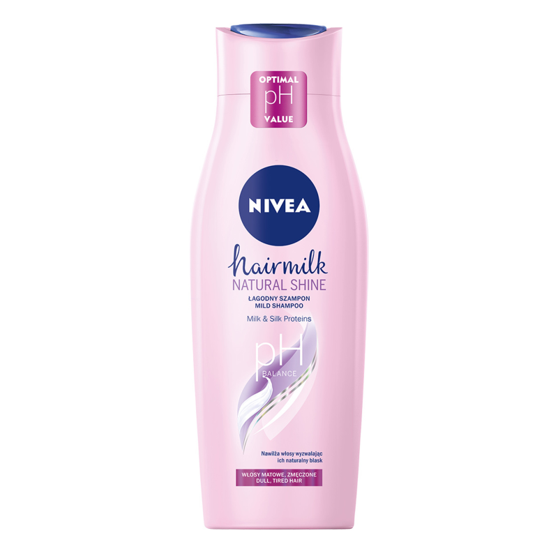 NIVEA Hairmilk Natural Shine Mleczny szampon wyzwalający blask frisco.pl