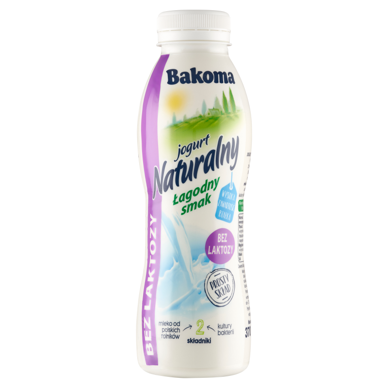 BAKOMA Jogurt naturalny bez laktozy frisco.pl
