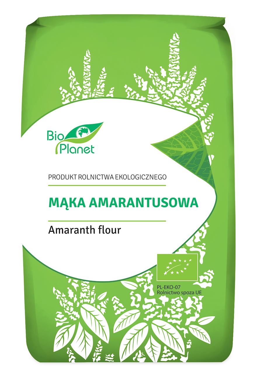 BIO PLANET Mąka amarantusowa BIO
