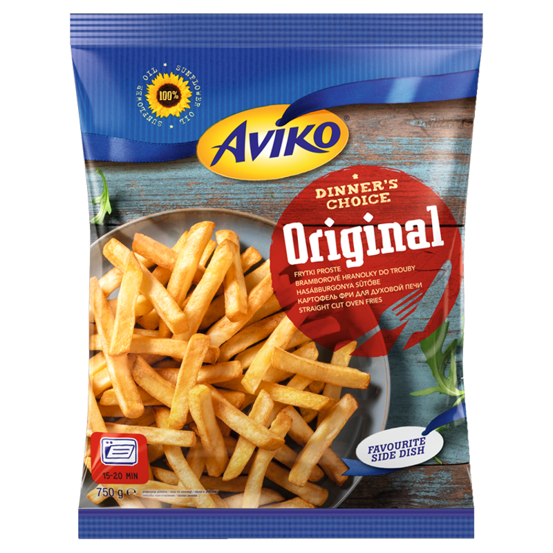 AVIKO Original Frytki proste mrożone frisco.pl