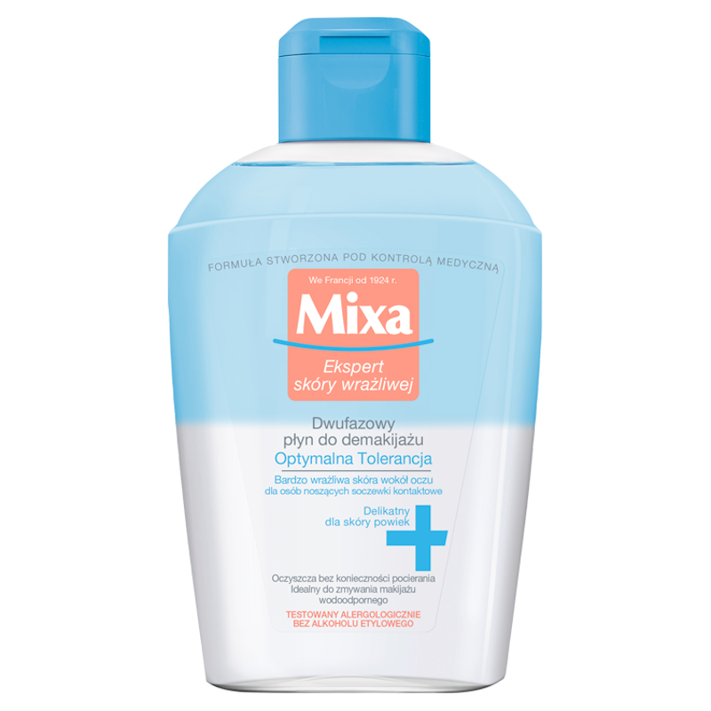 Mixa Optymalna tolerancja Dwufazowy płyn do demakijażu frisco.pl