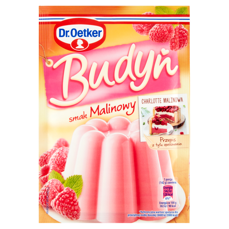 DR. OETKER Budyń o smaku malinowym frisco.pl