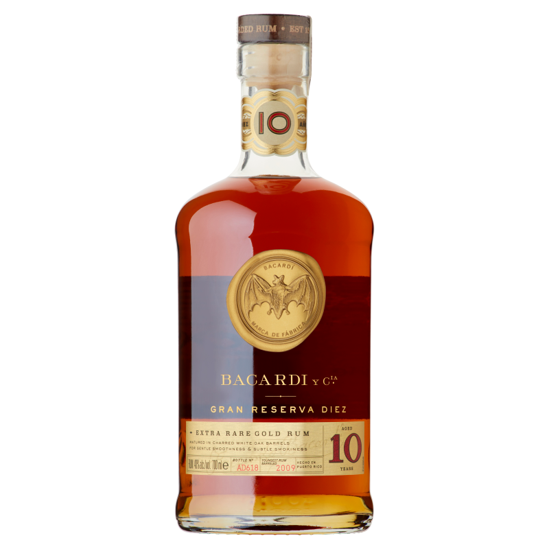 BACARDI Reseva Diez Rum 10 YO