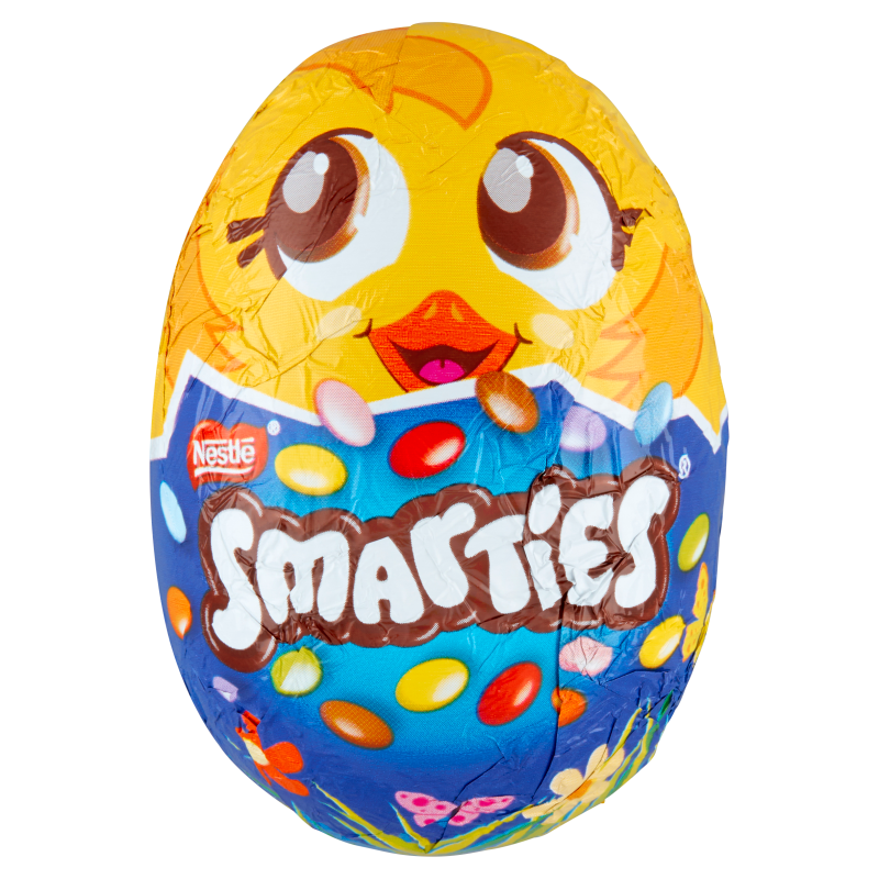 SMARTIES Jajko z czekolady mlecznej z cukierkami WN